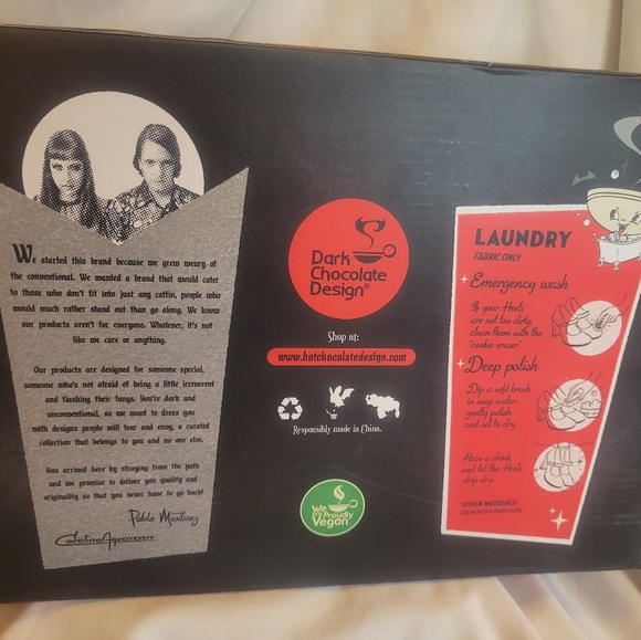 BNIB Hot chocolate chocolacitas Treat Or Kitten platform Mary Jane's 5 - Picture 10 of 15